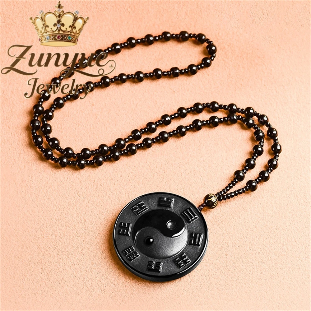 High-end Natural Black Ice-type Jadeite Tai Chi Eight Trigrams Pendant Luxury Quality Fashion Fine Jewelry Exquisite Elegant
High-end Natural Black Ice-type Jadeite Tai Chi Eight Trigrams Pendant Luxury Quality Fashion Fine Jewelry Exquisite Elegant