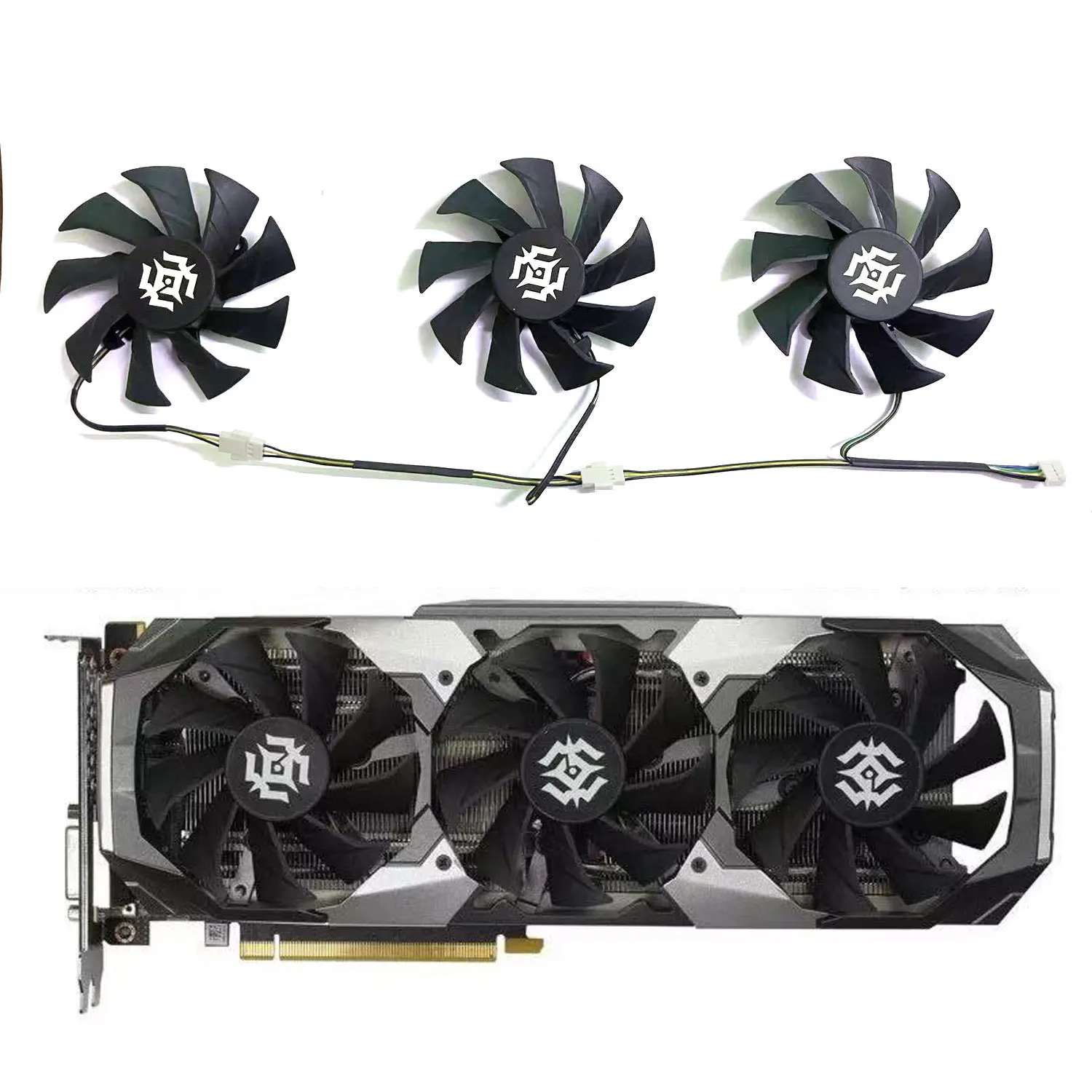 Новый вентилятор графического процессора 85 мм 4PIN GTX 1060 1070 для Sotai GTX1060 1070 D5 X-GAMING OC M3, сменные аксессуары для видеокарты
Новый вентилятор графического процессора 85 мм 4PIN GTX 1060 1070 для Sotai GTX1060 1070 D5 X-GAMING OC M3, сменные аксессуары для видеокарты