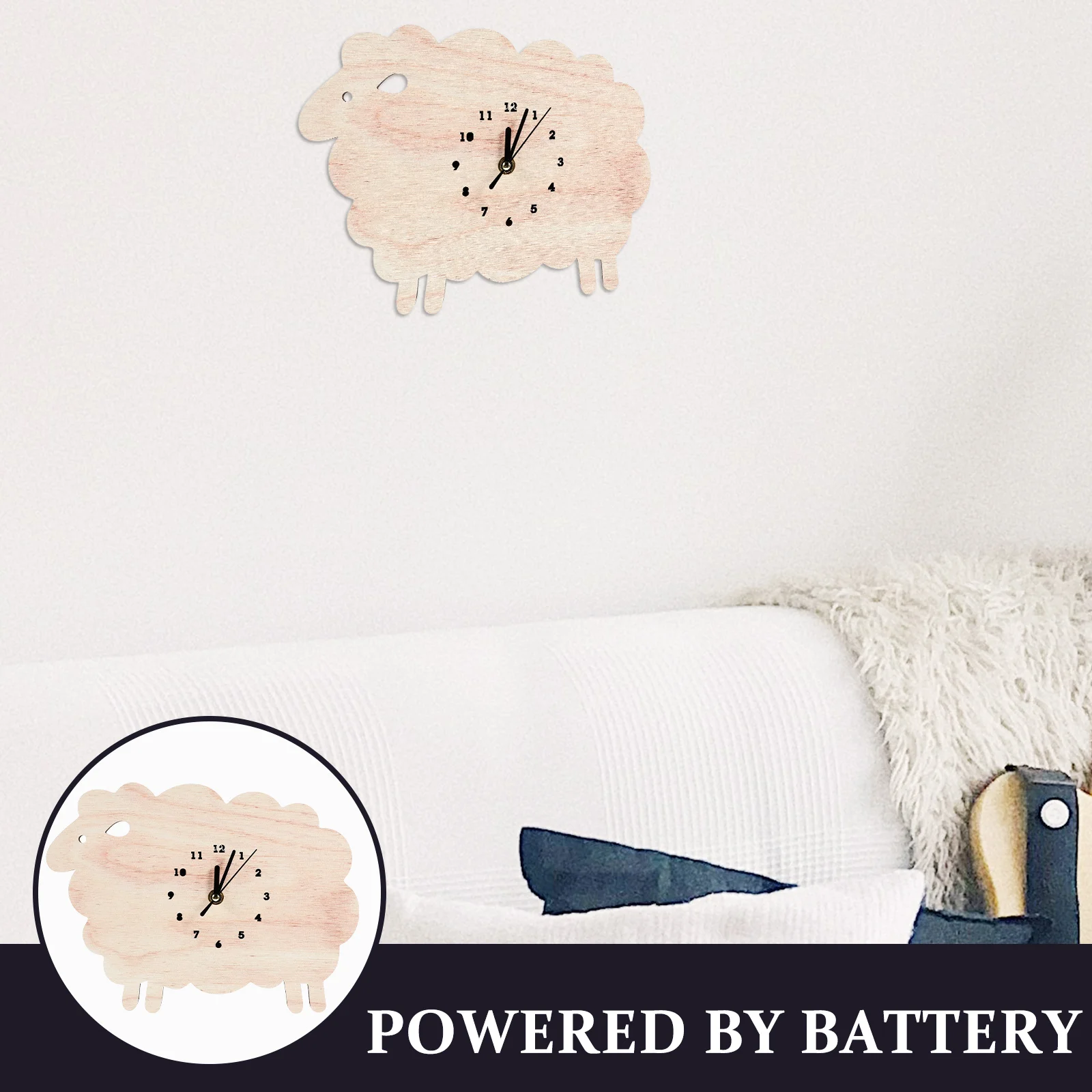 Silent Sheep Without Wall Clock Silent Pointer Kids Bedroom Cartoon Animal Decoration Hanging Clock For Home Office
Silent Sheep Without Wall Clock Silent Pointer Kids Bedroom Cartoon Animal Decoration Hanging Clock For Home Office