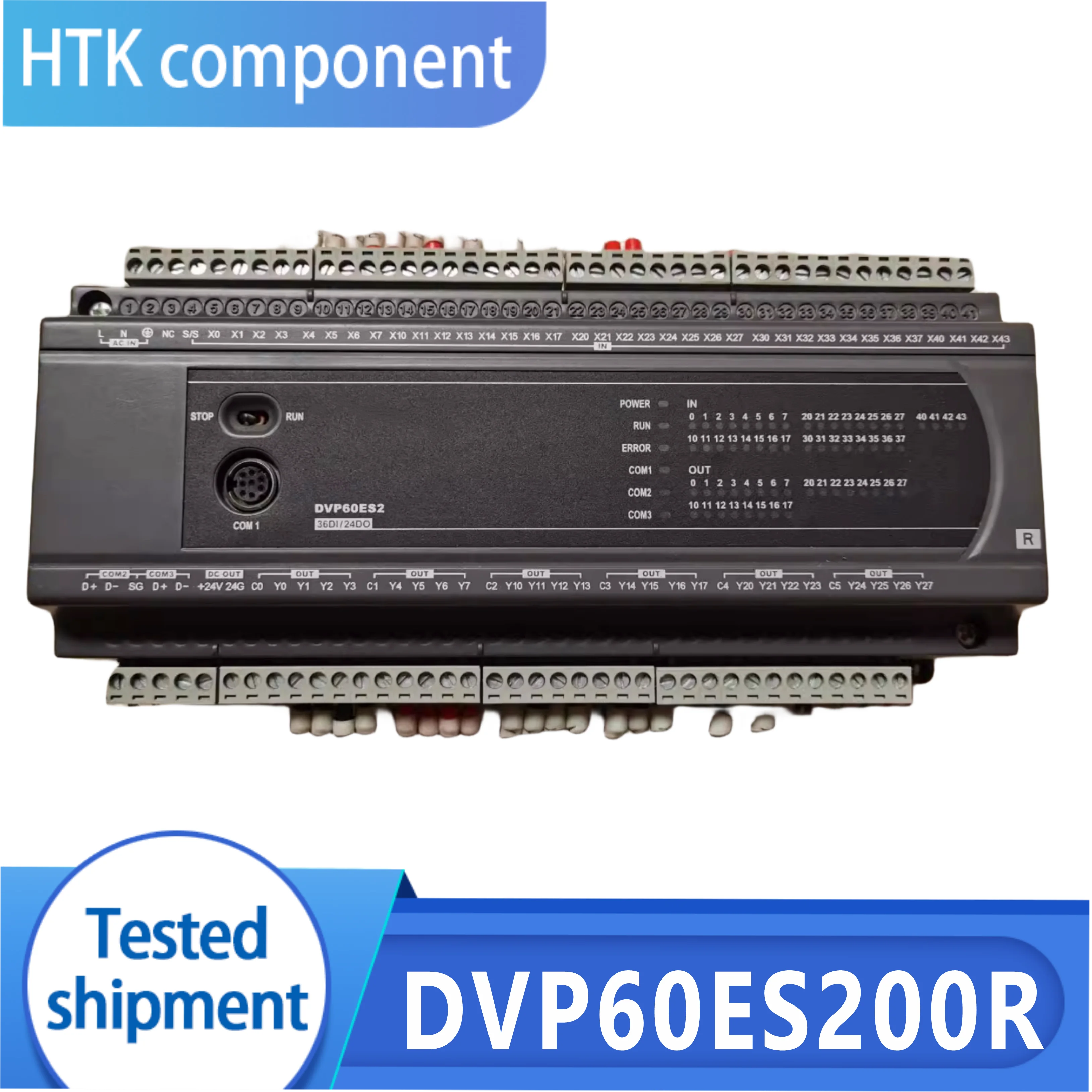Original PLC Controller DVP60ES200R
Original PLC Controller DVP60ES200R