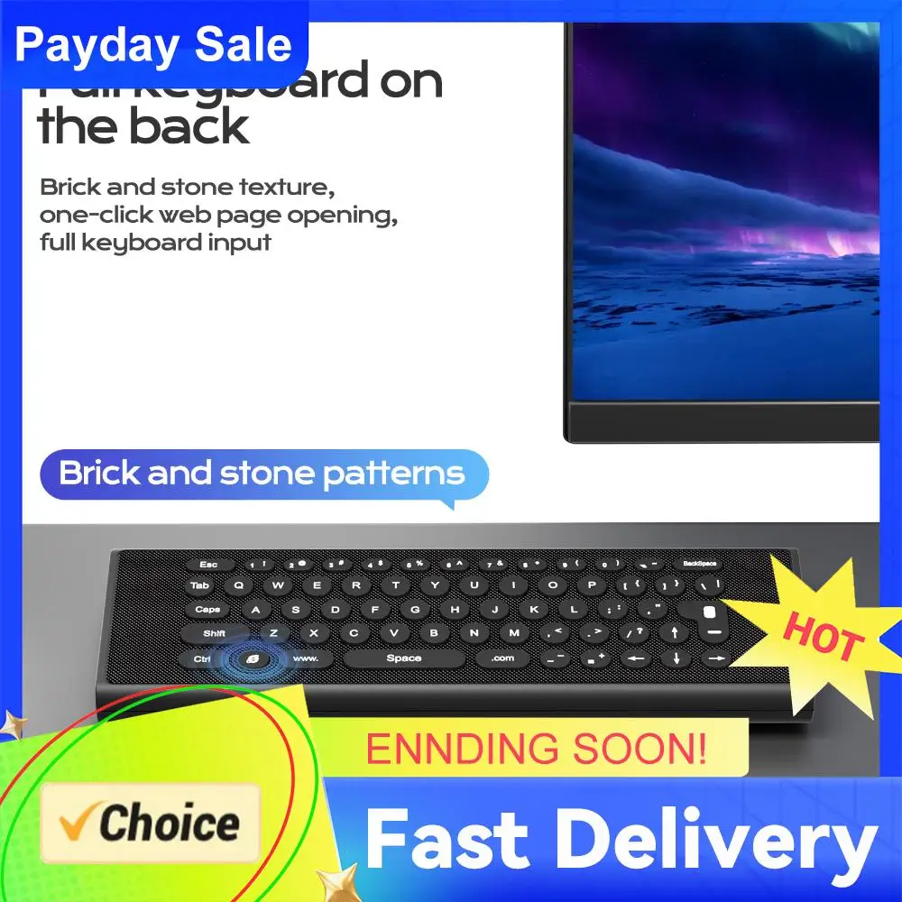 For Samsung Smart TV Universal Replacement RC with Backlit Keyboard Wireless Air Mouse BT5.0 Intelligent Voice Remote Control
For Samsung Smart TV Universal Replacement RC with Backlit Keyboard Wireless Air Mouse BT5.0 Intelligent Voice Remote Control