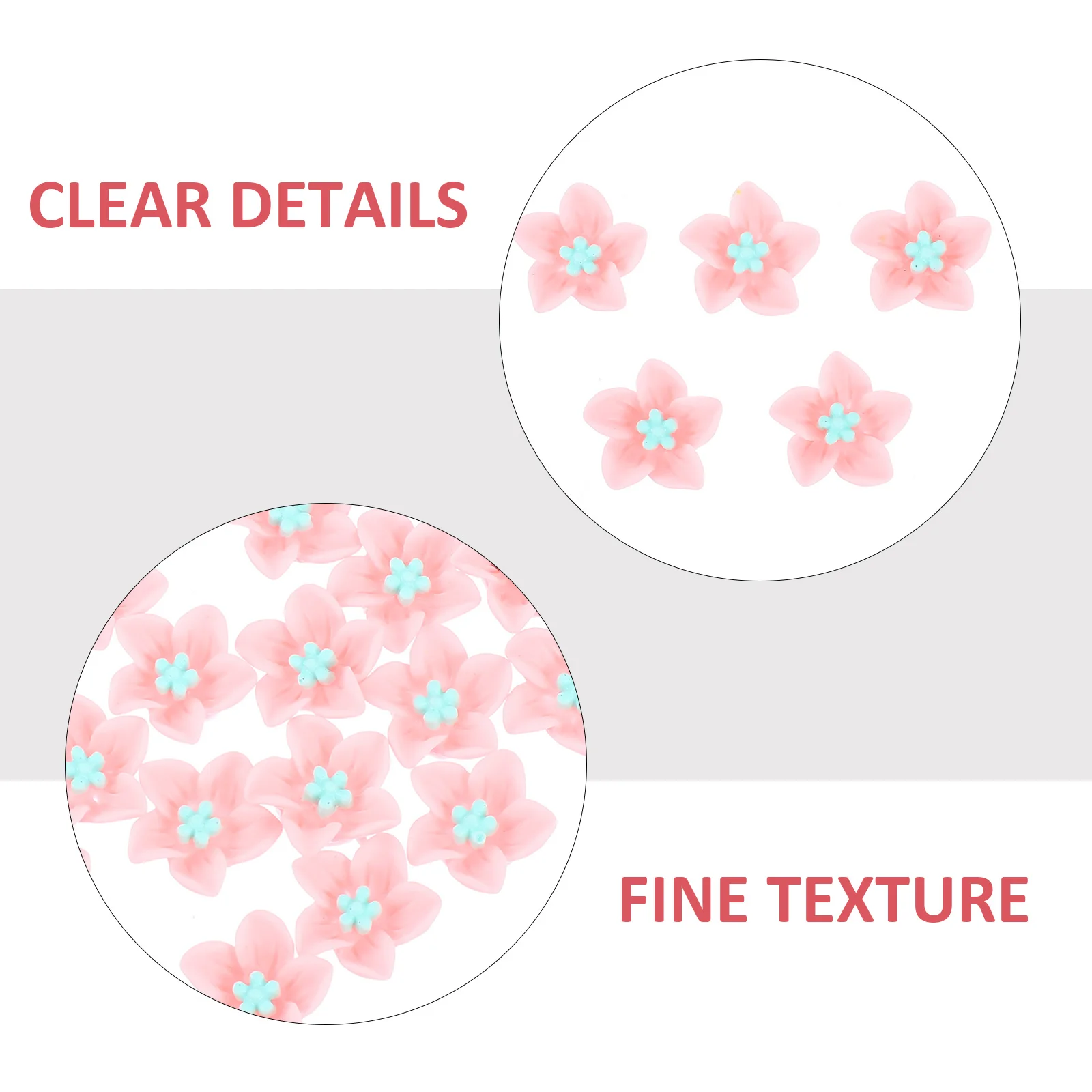 50 Pcs Resin Flower Patch DIY Decoration Accessories for Clothing Bags Jeans Backpacks Jewelry Materials Storage Containers
50 Pcs Resin Flower Patch DIY Decoration Accessories for Clothing Bags Jeans Backpacks Jewelry Materials Storage Containers