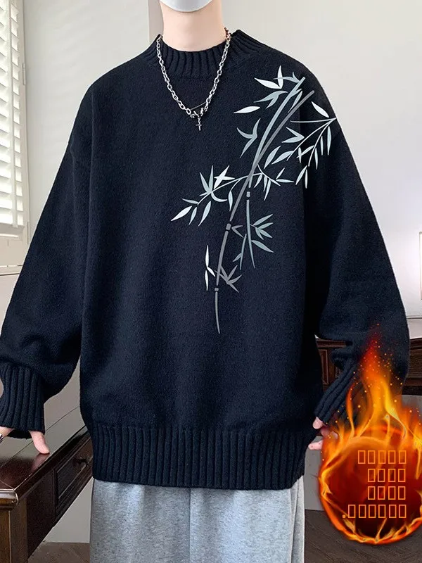 Teenage Boys Fce Lined Thiened Knitted Sweater Winter Faionable Casual Long Sve f High Collar Warm Base Layer Top
Teenage Boys Fce Lined Thiened Knitted Sweater Winter Faionable Casual Long Sve f High Collar Warm Base Layer Top