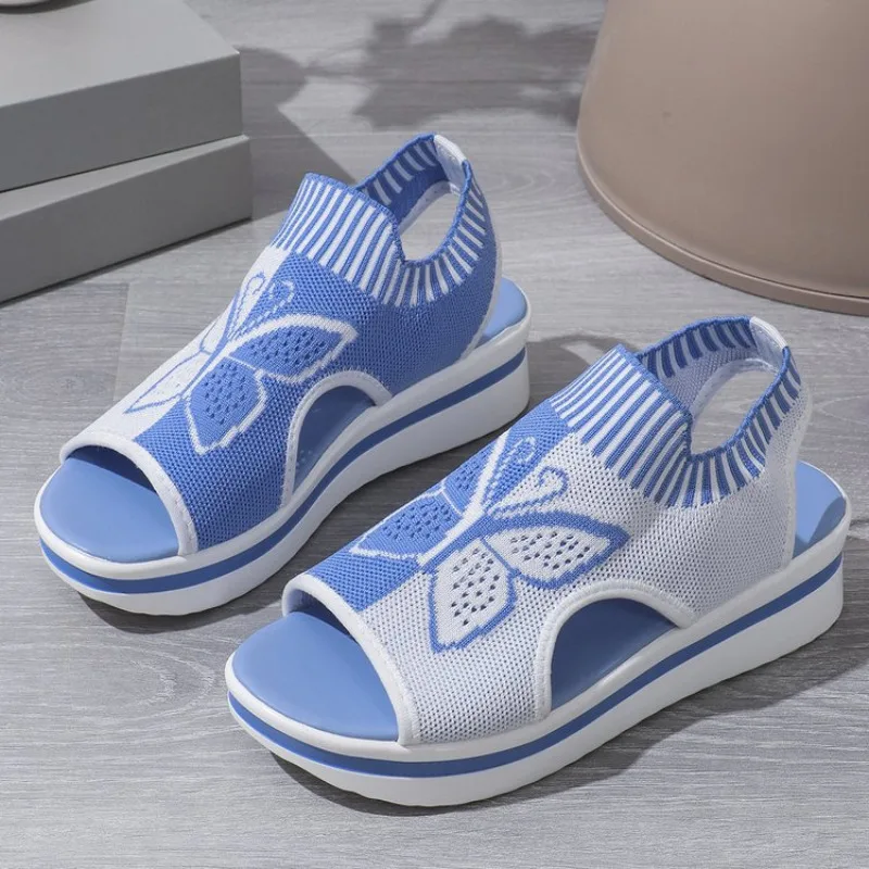 Women Flat Sandals Mesh Fish Mouth Casual Low Heels New Summer Slides Women Platform Shoes Sports Wedges Beach Comfort Sandals
Women Flat Sandals Mesh Fish Mouth Casual Low Heels New Summer Slides Women Platform Shoes Sports Wedges Beach Comfort Sandals