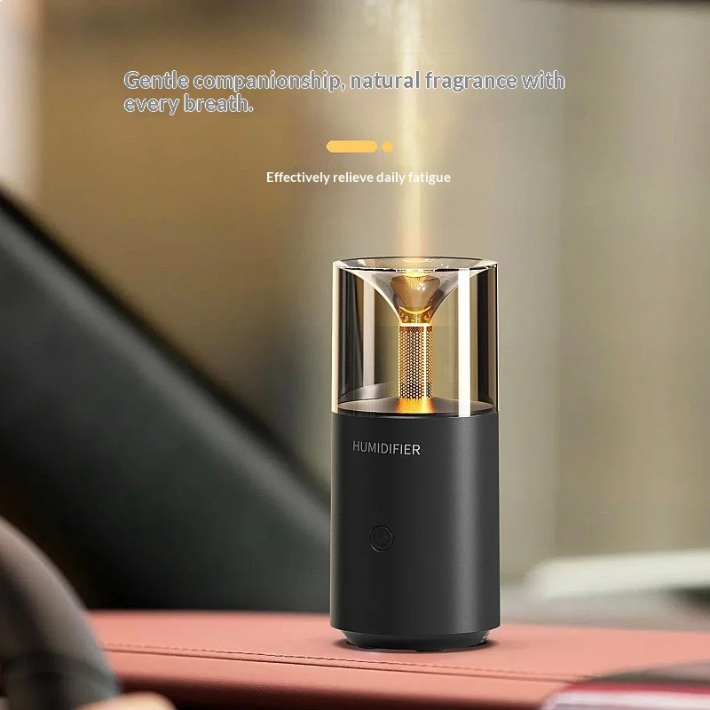 New Candle Car Aroma Diffuser Retro Mood Lamp Watery Essential Oil Humidifier Mini Fragrance Machine
New Candle Car Aroma Diffuser Retro Mood Lamp Watery Essential Oil Humidifier Mini Fragrance Machine