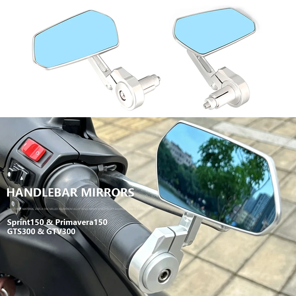 For Vespa Sprint 150 Primavera150 GTS300 GTV300 Motorcycle Accessories Handlebar Mirror Triangle Bar End Mirror Rearview Mirror
For Vespa Sprint 150 Primavera150 GTS300 GTV300 Motorcycle Accessories Handlebar Mirror Triangle Bar End Mirror Rearview Mirror