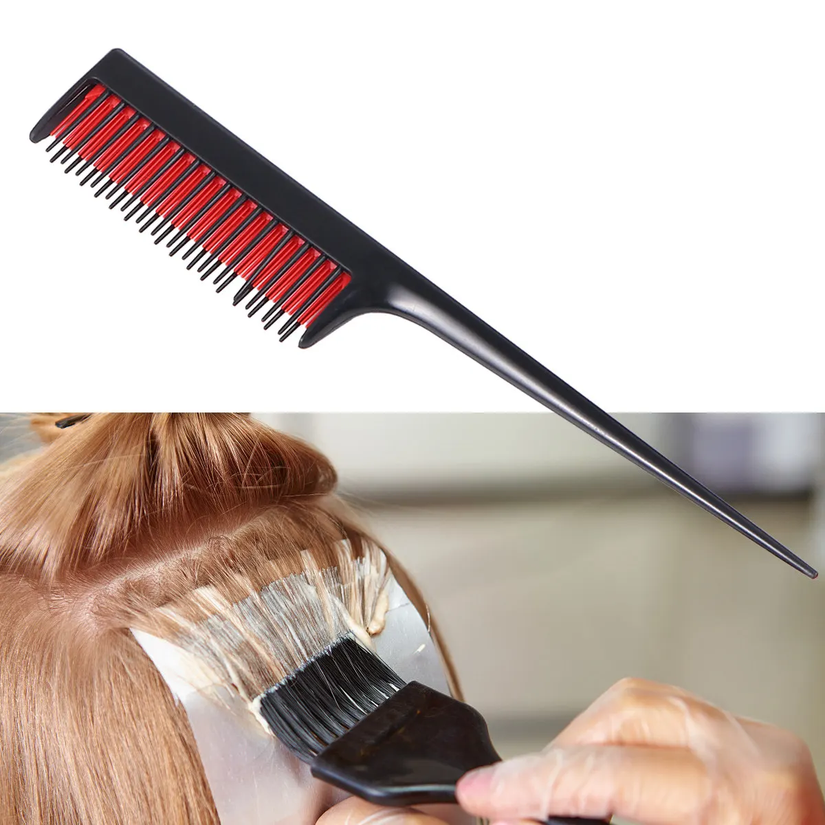 3Pcs Premium Hair Coloring Comb Professional Dyeing Comb with Pointed Handle for Easy Parting Sectioning Salon Home Use Quick
3Pcs Premium Hair Coloring Comb Professional Dyeing Comb with Pointed Handle for Easy Parting Sectioning Salon Home Use Quick