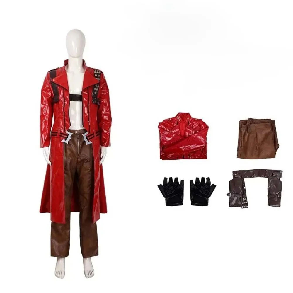 Devil May Cry Dante Косплей Костюм Хэллоуин Красная Куртка Игровая Версия Косплей Сценический Костюм Для 2D Персонажа Ролевые Игры
Devil May Cry Dante Косплей Костюм Хэллоуин Красная Куртка Игровая Версия Косплей Сценический Костюм Для 2D Персонажа Ролевые Игры
