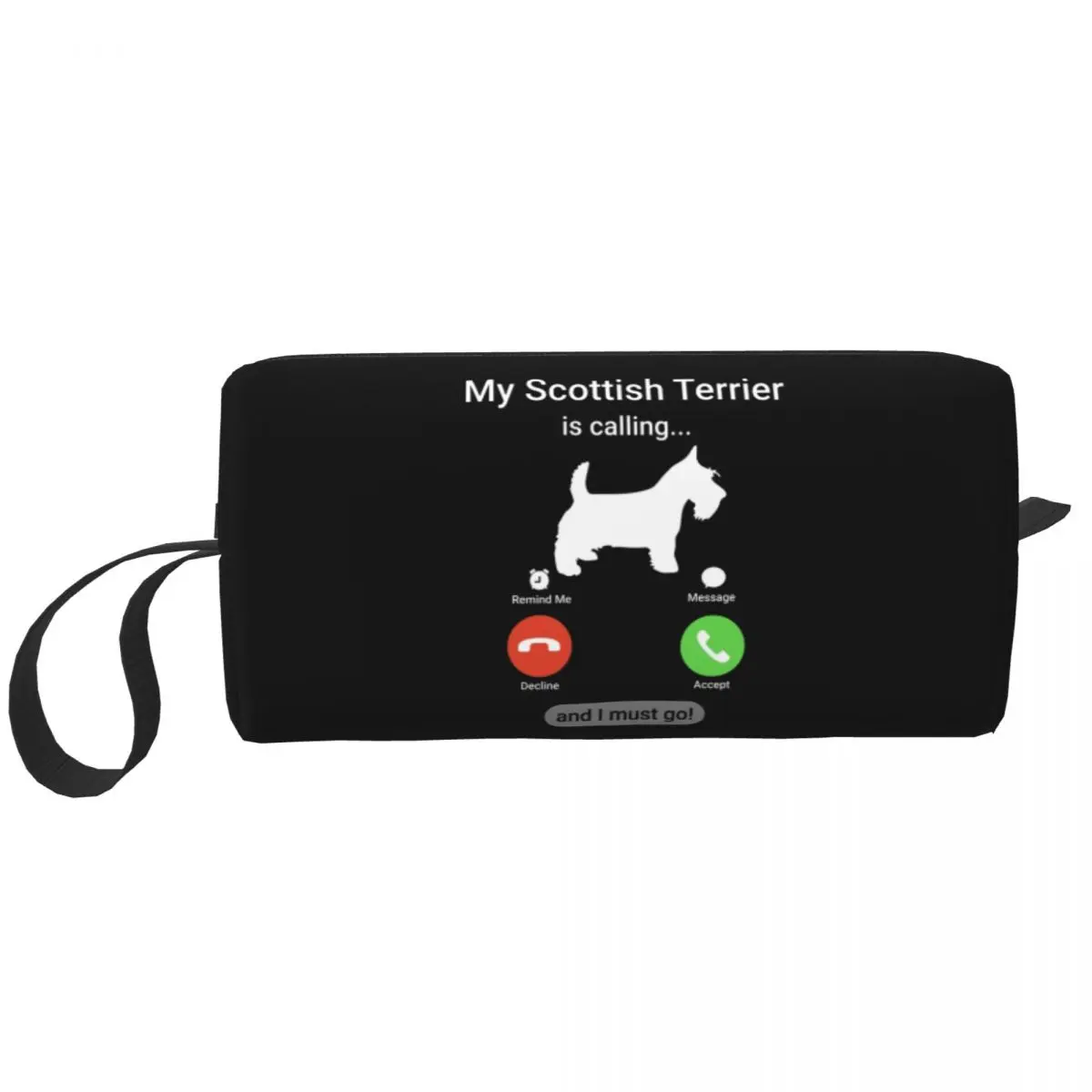 Travel My Scottish Terrier Is Calling Toiletry Bag Cute Scottie Dog Cosmetic Makeup Organizer Women Beauty Storage Dopp Kit Box
Travel My Scottish Terrier Is Calling Toiletry Bag Cute Scottie Dog Cosmetic Makeup Organizer Women Beauty Storage Dopp Kit Box