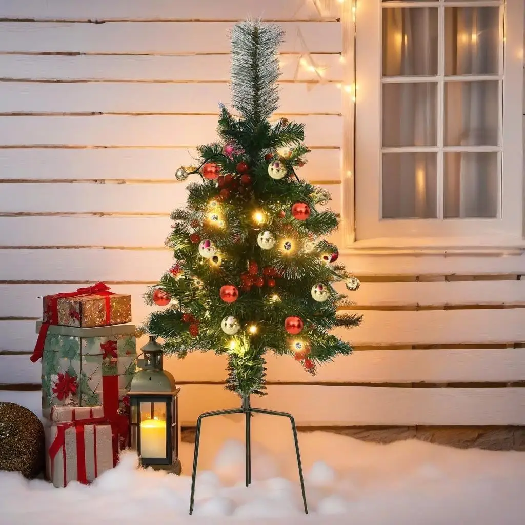 2 Pack 29.9” Pre-lit PVC Artificial Christmas Trees - Festive Holiday Decor
2 Pack 29.9” Pre-lit PVC Artificial Christmas Trees - Festive Holiday Decor