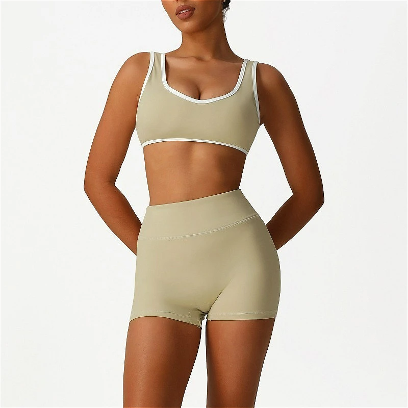 Women's Sports Yoga Set Nude Comfort Breathable and Quick-drying Tights Hip Lift and Tummy Tucks Slim Pants Fitness Running Set
Women's Sports Yoga Set Nude Comfort Breathable and Quick-drying Tights Hip Lift and Tummy Tucks Slim Pants Fitness Running Set