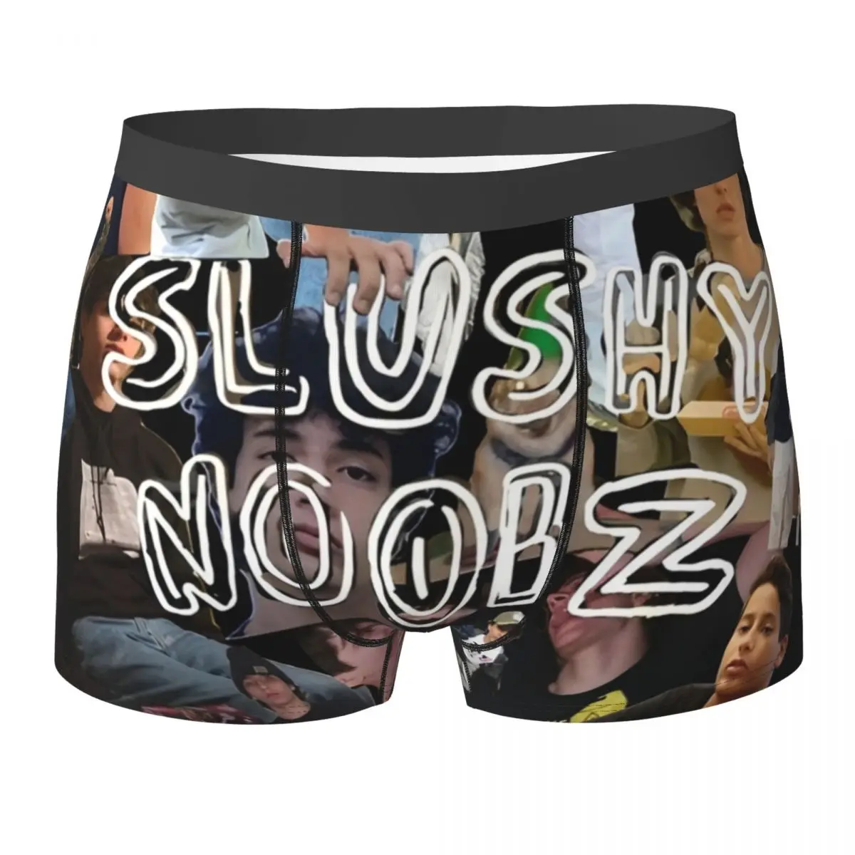 Slushy Noobz Underwear Y2K Retro Elastic Panties Print Boxer Brief Pouch Men's Plus Size Trunk
Slushy Noobz Underwear Y2K Retro Elastic Panties Print Boxer Brief Pouch Men's Plus Size Trunk