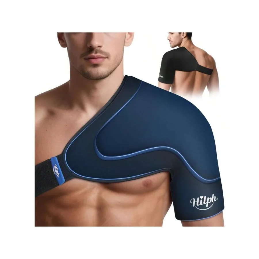 AWYYShoulder Ice Pack Wrap For Rotator Cuff And Arm Double-Layer Gel Shoulder Ice Sleeve Brace With Cold Therapy For Targeted A
AWYYShoulder Ice Pack Wrap For Rotator Cuff And Arm Double-Layer Gel Shoulder Ice Sleeve Brace With Cold Therapy For Targeted A