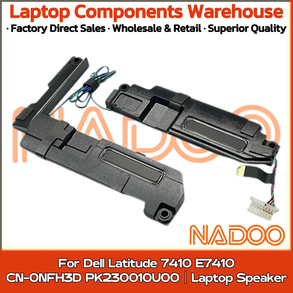 New Original Laptop Notebook Speaker For Dell Latitude 7410 7310 E7310 E7410 built-in speaker horn audio CN-0NFH3D PK230010U00
New Original Laptop Notebook Speaker For Dell Latitude 7410 7310 E7310 E7410 built-in speaker horn audio CN-0NFH3D PK230010U00