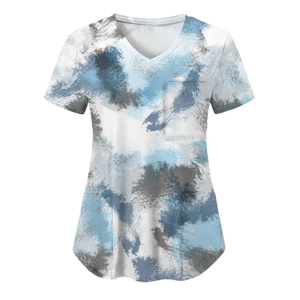 Vintage Women‘S T-Shirt Graphic Print Summer Casual V-Neck Short Sleeve T Shirts Fashion Female Outdoor Oversize Nurse Gown
Vintage Women‘S T-Shirt Graphic Print Summer Casual V-Neck Short Sleeve T Shirts Fashion Female Outdoor Oversize Nurse Gown