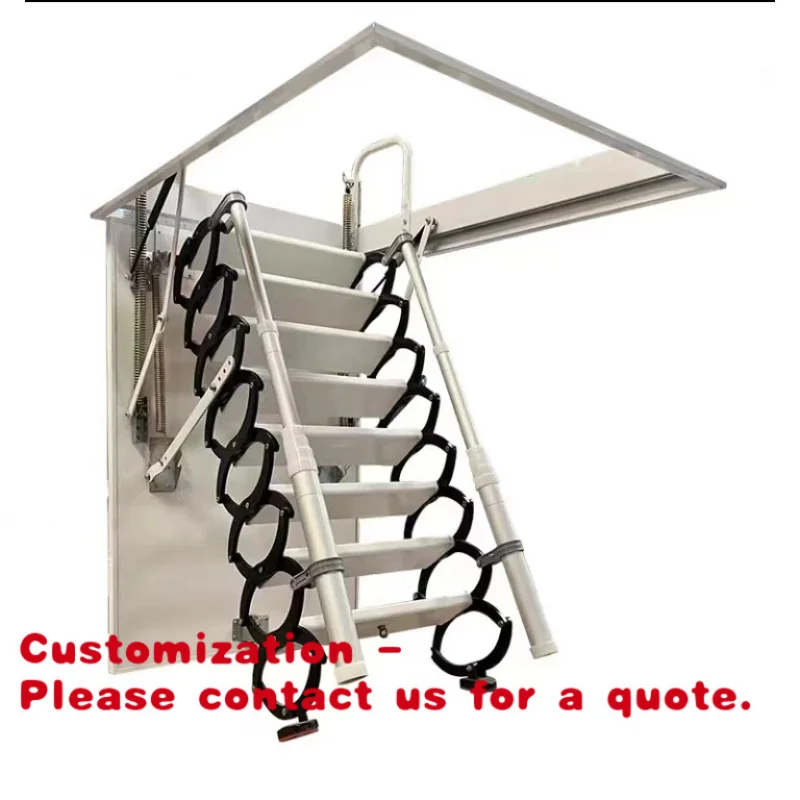 Customize.Modern Indoor Folding Attic Telescopic Stairs Household Lifting Wire Rope Sling New Condition Hotels
Customize.Modern Indoor Folding Attic Telescopic Stairs Household Lifting Wire Rope Sling New Condition Hotels