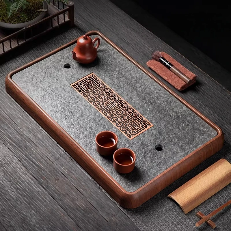 Chinese Vintage Tea Tray Rectangular Home Stone Shapes Tea Tray Wooden Living Room holz tablett rechteckig Rectangular Tray
Chinese Vintage Tea Tray Rectangular Home Stone Shapes Tea Tray Wooden Living Room holz tablett rechteckig Rectangular Tray