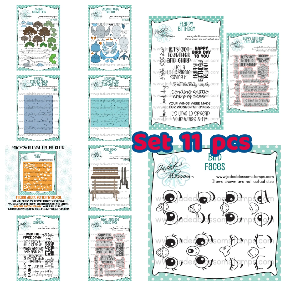 Gnome Friends: Bird Die Mat Flappy Birthday May 2026 New Metal Cutting Dies Stamps for DIY Handmade Scrapbook Card Jaded Blossom
Gnome Friends: Bird Die Mat Flappy Birthday May 2026 New Metal Cutting Dies Stamps for DIY Handmade Scrapbook Card Jaded Blossom