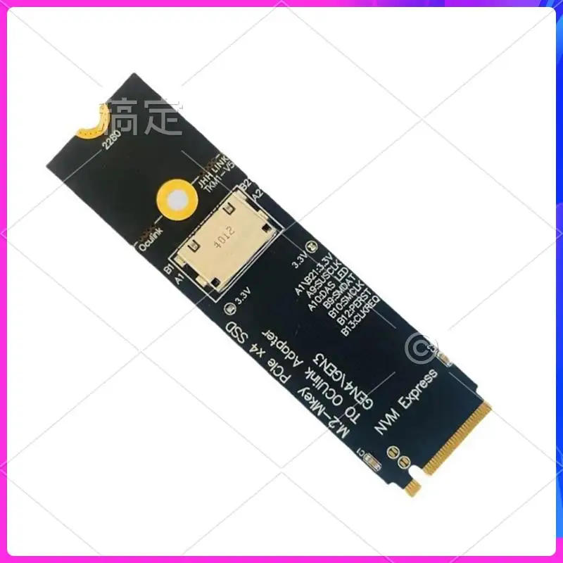 Адаптер ABT-M.2 M-Key Pcie X4 SSD к Oculink SFF-8612 Gen4/Gen3 для 2,5-дюймовой NVME U.2 (SFF 8639) SSD PCI-E NGFF Riser Card
Адаптер ABT-M.2 M-Key Pcie X4 SSD к Oculink SFF-8612 Gen4/Gen3 для 2,5-дюймовой NVME U.2 (SFF 8639) SSD PCI-E NGFF Riser Card