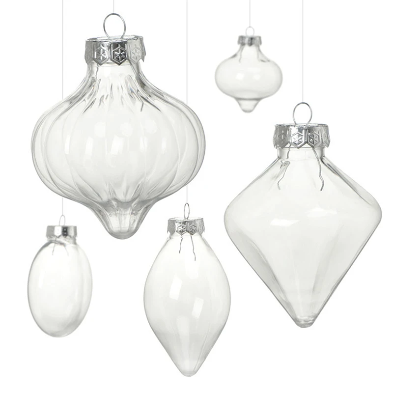 Multi Shaped Plastic Empty Ball Pendants Micro Landscaping Transparent Container Christmas Tree Hangings Ornaments Supplies
Multi Shaped Plastic Empty Ball Pendants Micro Landscaping Transparent Container Christmas Tree Hangings Ornaments Supplies