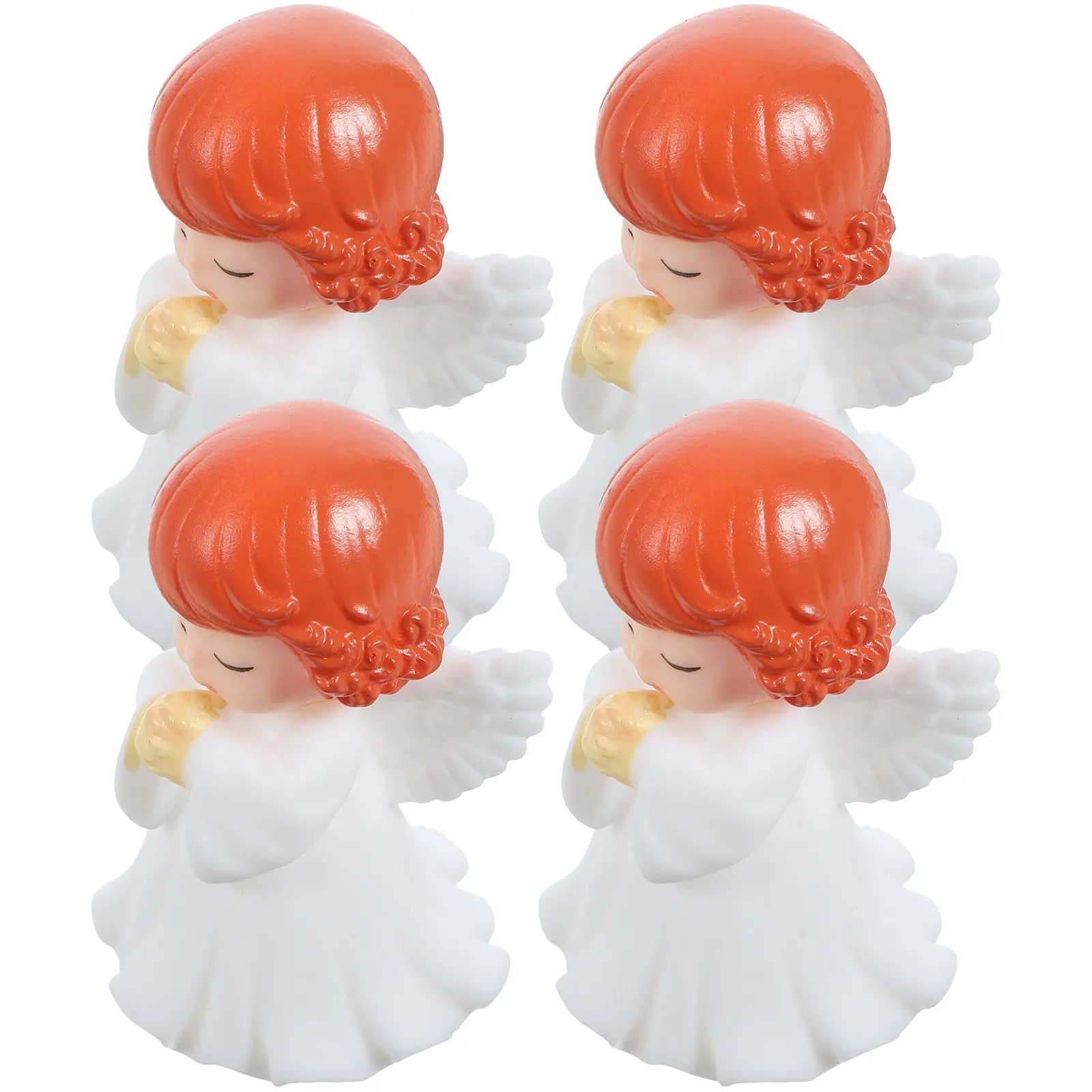 4 Pcs Praying Vinyl Figurines Home Decor Dolls Girl Bedroom Teenager Desk Angel naments Cake Decorations
4 Pcs Praying Vinyl Figurines Home Decor Dolls Girl Bedroom Teenager Desk Angel naments Cake Decorations