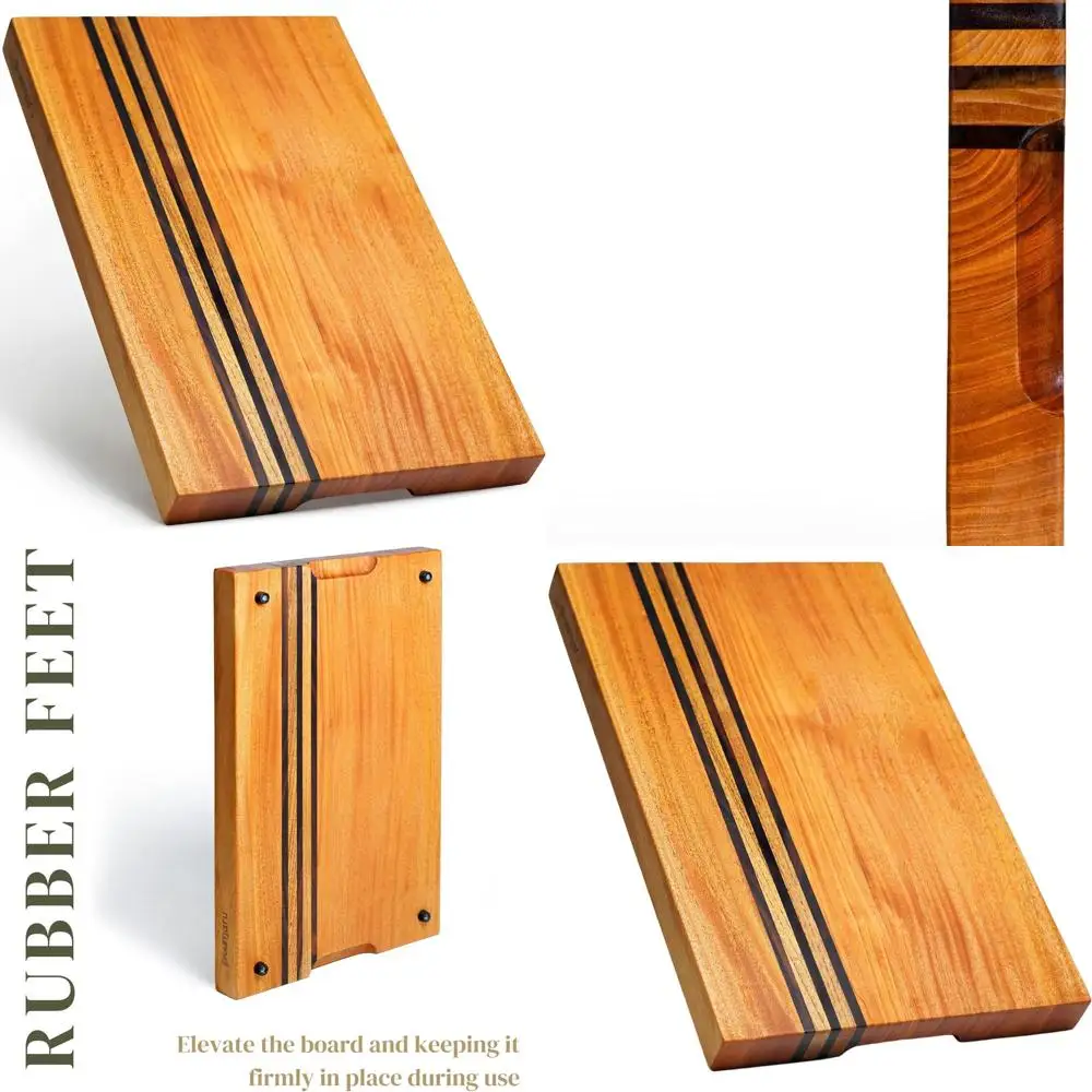 Разделочная доска из красного дерева Bali ручной работы 19x12x1,6 с черным деревом Sono, противоскользящие, эргономичные ручки — роскошный подарок от шеф-повара
Разделочная доска из красного дерева Bali ручной работы 19x12x1,6 с черным деревом Sono, противоскользящие, эргономичные ручки — роскошный подарок от шеф-повара