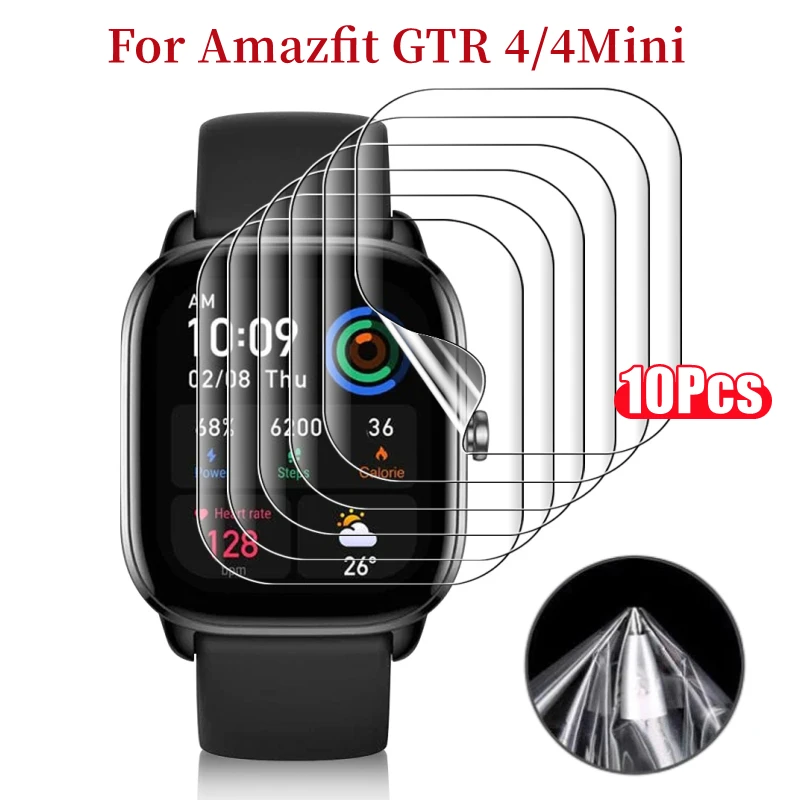 For Amazfit GTS 4 Mini GTS4 Soft Screen Protector HD Anti-scratch Hydrogel Film For Huami Amazfit GTS 4 / 4Mini Accessories
For Amazfit GTS 4 Mini GTS4 Soft Screen Protector HD Anti-scratch Hydrogel Film For Huami Amazfit GTS 4 / 4Mini Accessories