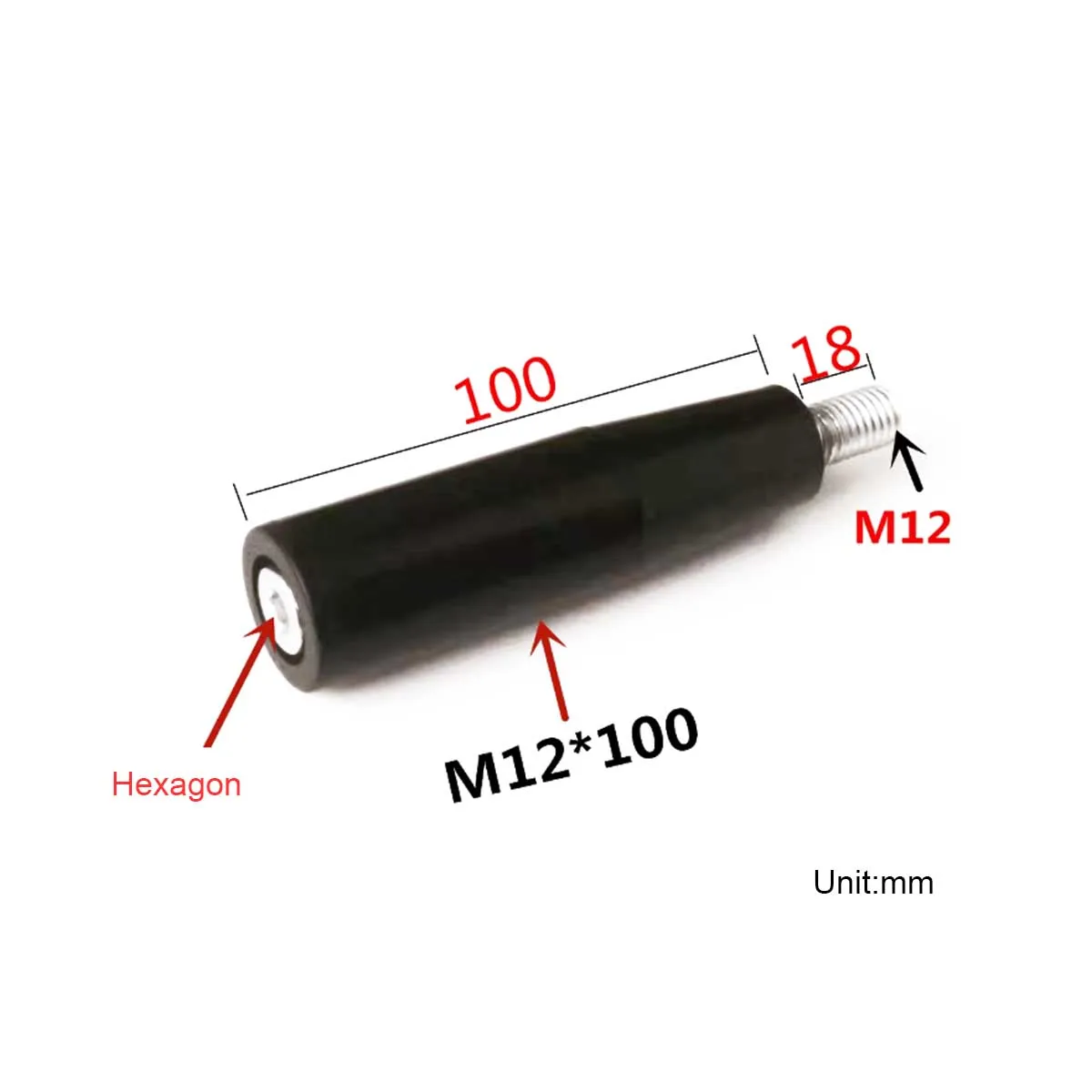 Rubberwood Rotating Handle, Threaded Handle M6M8M10M12 Mechanical Hardware Accessories
Rubberwood Rotating Handle, Threaded Handle M6M8M10M12 Mechanical Hardware Accessories