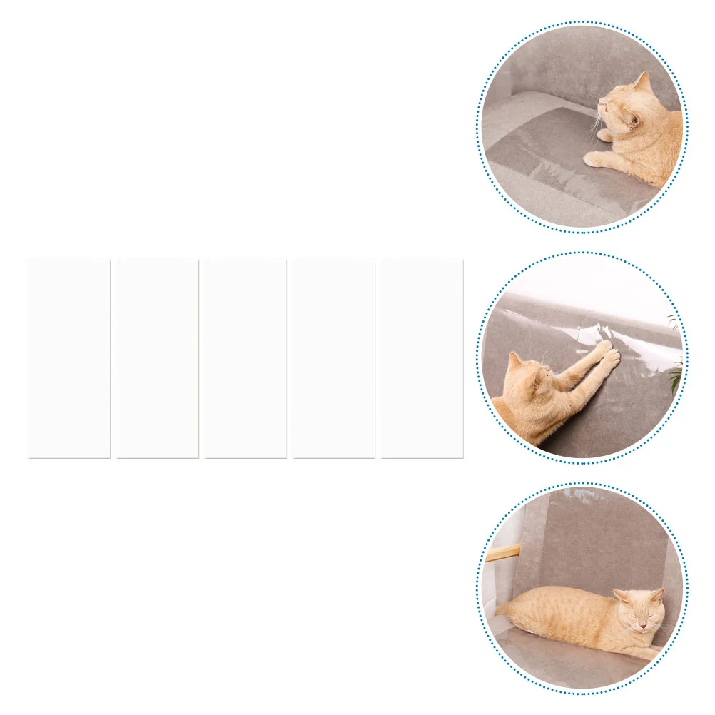 5 Pcs Cat Couch Anti Scratch Sofa Furniture Protector Anti-scratch Protective Film Decal Pet
5 Pcs Cat Couch Anti Scratch Sofa Furniture Protector Anti-scratch Protective Film Decal Pet