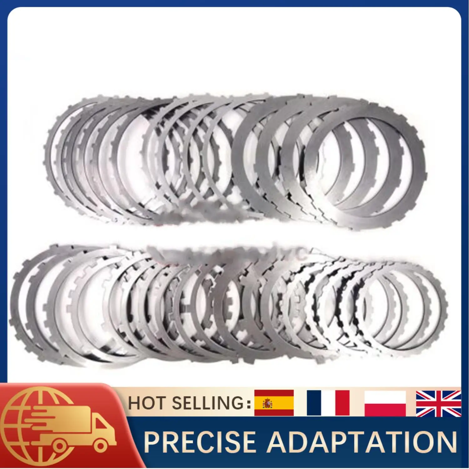 Комплект стальных дисков сцепления для автоматической трансмиссии (1 комплект) для TOYOTA 2003-UP A750E A750F для 4Runner, FJ Cruiser, Tacoma, Sequoia, Tundra
Комплект стальных дисков сцепления для автоматической трансмиссии (1 комплект) для TOYOTA 2003-UP A750E A750F для 4Runner, FJ Cruiser, Tacoma, Sequoia, Tundra