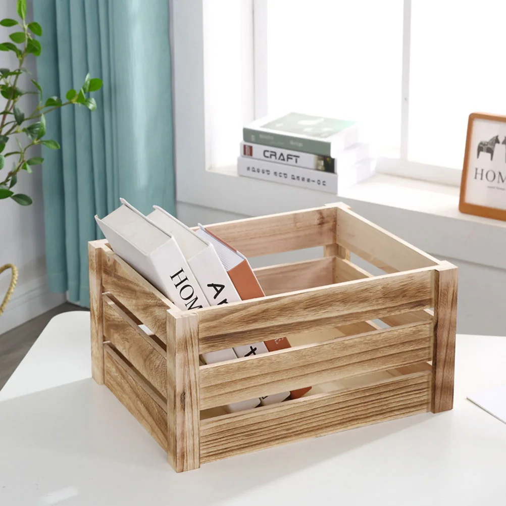 Wooden Storage Basket Eco friendly Multi purpose Container Bins Toys Sundries Cosmetics Box Home Storage Solution
Wooden Storage Basket Eco friendly Multi purpose Container Bins Toys Sundries Cosmetics Box Home Storage Solution