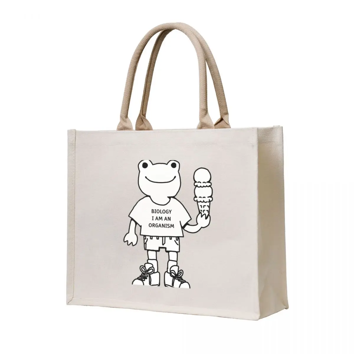 Pickles The Frog with a Liquid Smooth T-Shirt Tote Bag Customizable tote bag shopping cart bags custom bags 
Pickles The Frog with a Liquid Smooth T-Shirt Tote Bag Customizable tote bag shopping cart bags custom bags