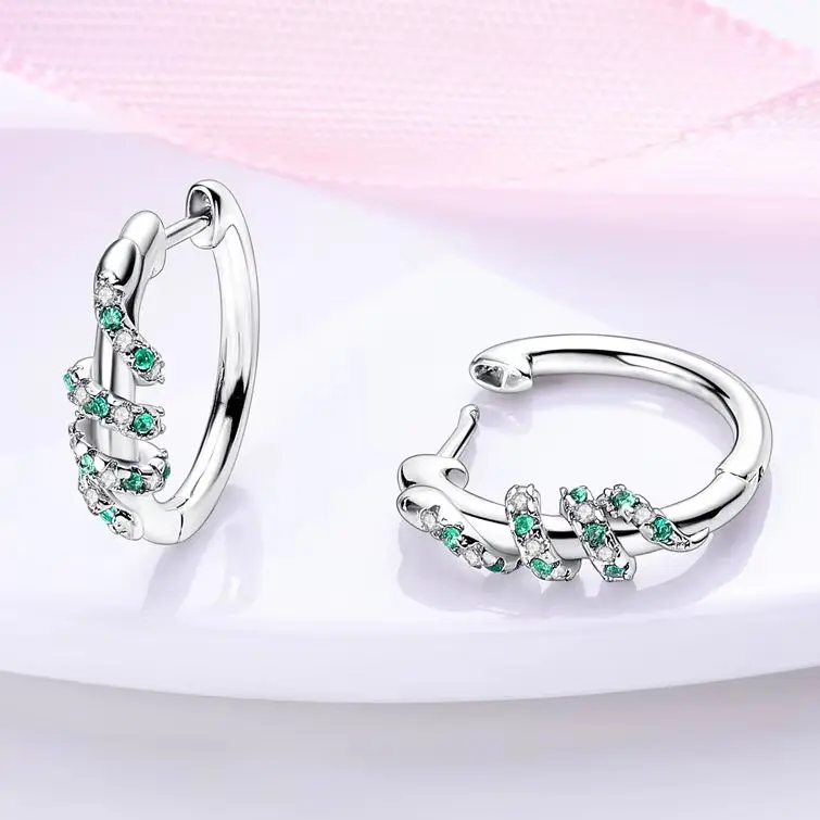 Hoop Earring 925 Silver For Women Round Earring Geometric Luxury Jewelry Gift
Hoop Earring 925 Silver For Women Round Earring Geometric Luxury Jewelry Gift