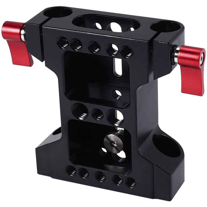 4X Multifunction Camera Base Plate With 15Mm Rod Rail Clamp For Dslr Camera Shoulder Rig Support Accessories
4X Multifunction Camera Base Plate With 15Mm Rod Rail Clamp For Dslr Camera Shoulder Rig Support Accessories