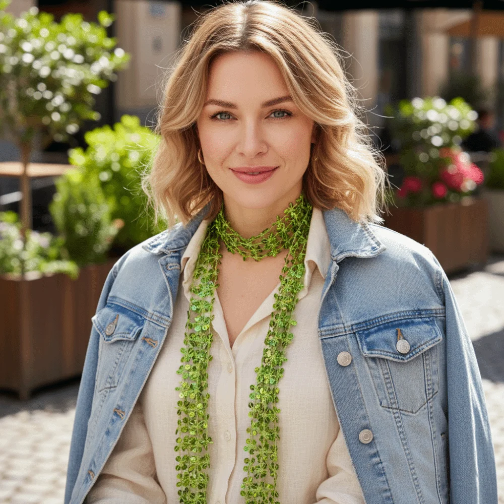 Блестящий шарф с блестками на шею, полый пояс в форме цветка, блестящая прикрашенная длинными сверкающими аксессуарами для волос, вечерние
Блестящий шарф с блестками на шею, полый пояс в форме цветка, блестящая прикрашенная длинными сверкающими аксессуарами для волос, вечерние