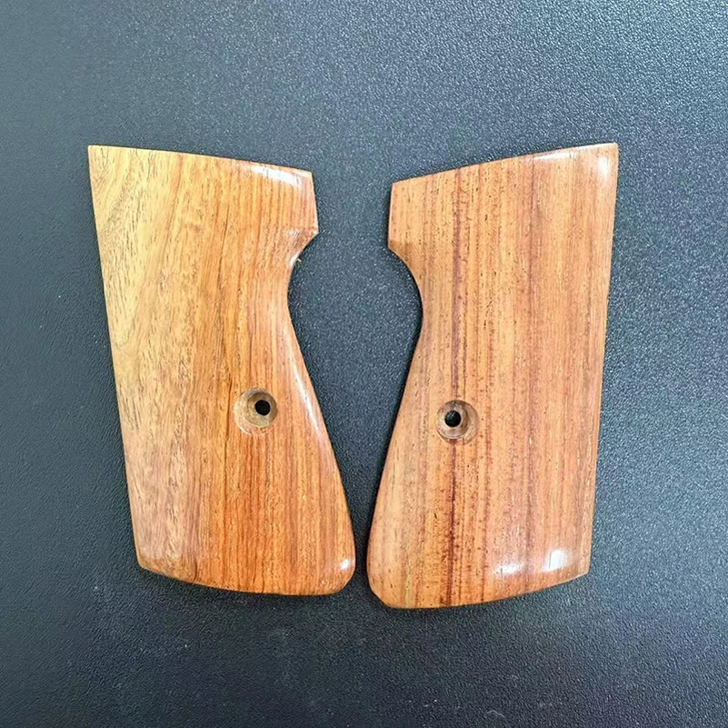 Burmese Rosewood / Black Sandalwood / Bloodwood Made Grip Handle Scales For 007 PPK Alloy Assembly-Required Stress-Relief Toy 
Burmese Rosewood / Black Sandalwood / Bloodwood Made Grip Handle Scales For 007 PPK Alloy Assembly-Required Stress-Relief Toy