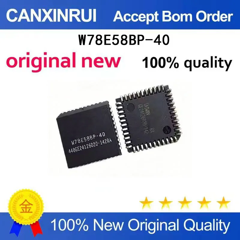 (5-100 PCS)Brand new original W78E58BP-40 W78E58BP PLCC44 spot chip IC
(5-100 PCS)Brand new original W78E58BP-40 W78E58BP PLCC44 spot chip IC