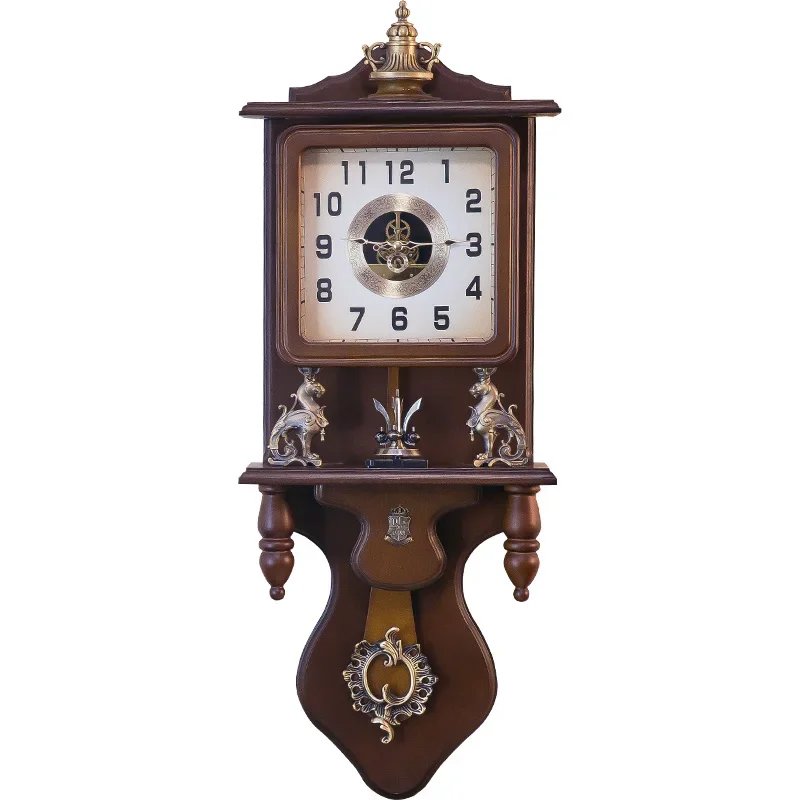 Hxl Living Room Wall Clock Retro Clock Classical Wooden Antique Clock Semi-Mechanical Quartz Clock
Hxl Living Room Wall Clock Retro Clock Classical Wooden Antique Clock Semi-Mechanical Quartz Clock