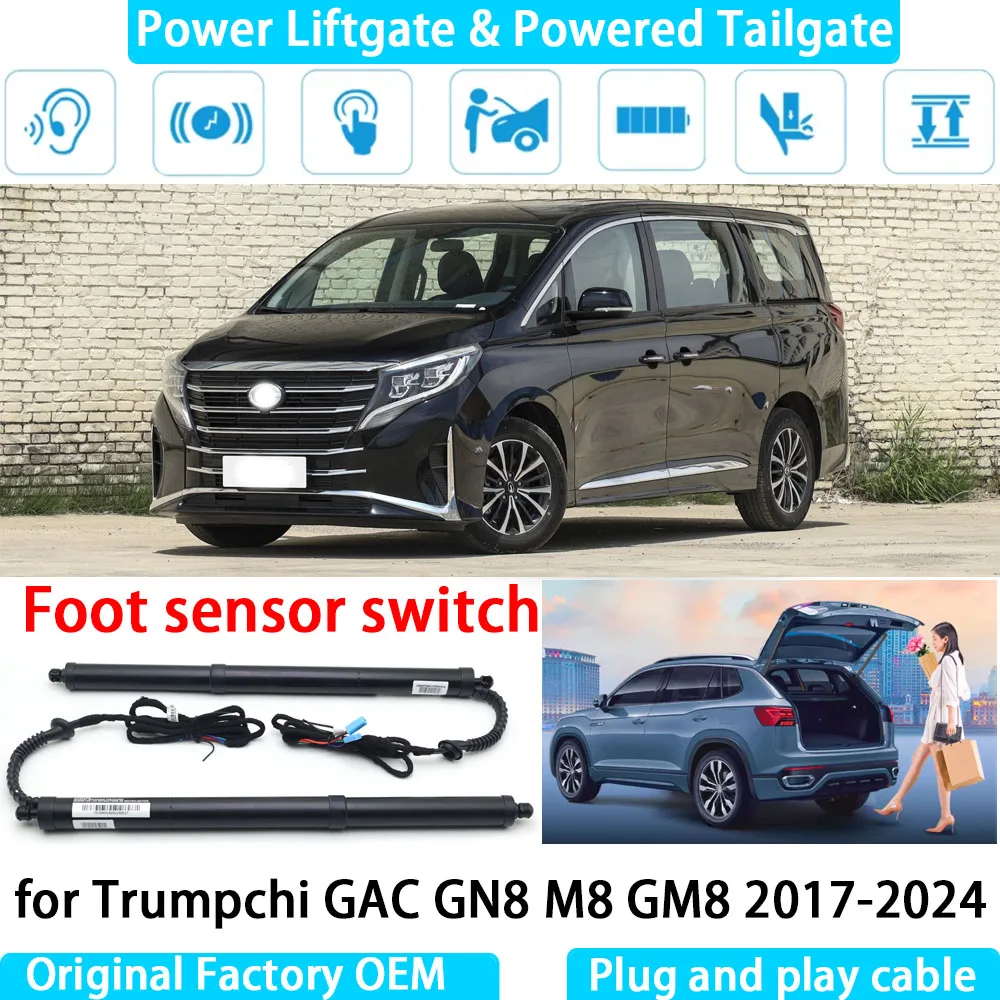 for Trumpchi GAC GN8 M8 GM8 2017-2024 Automatic Electric Power Liftgate Powered Tailgate Strut Tail Gate Lift System
for Trumpchi GAC GN8 M8 GM8 2017-2024 Automatic Electric Power Liftgate Powered Tailgate Strut Tail Gate Lift System