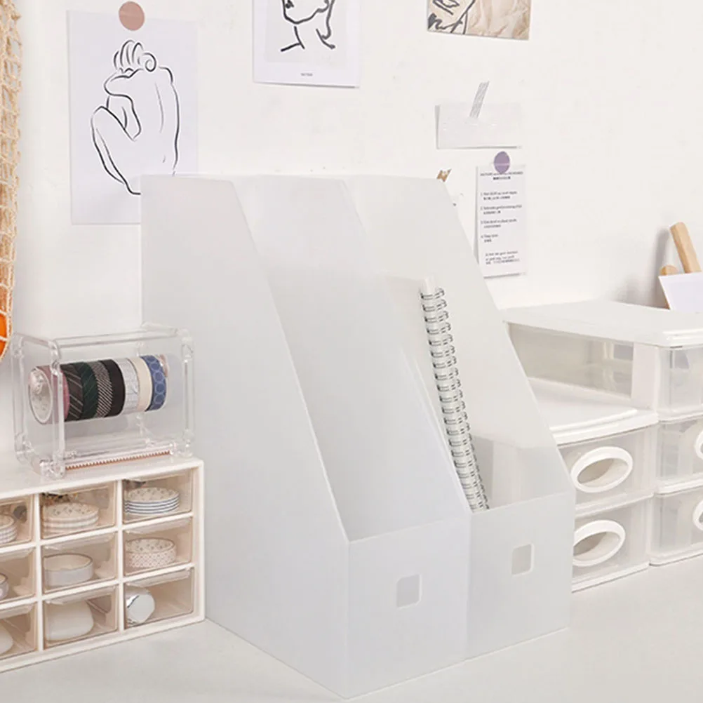 3pcs Desktop Document Storage Rack File Folder Holder Office Accessories Organizer For Students Books Magazines Plastic File
3pcs Desktop Document Storage Rack File Folder Holder Office Accessories Organizer For Students Books Magazines Plastic File