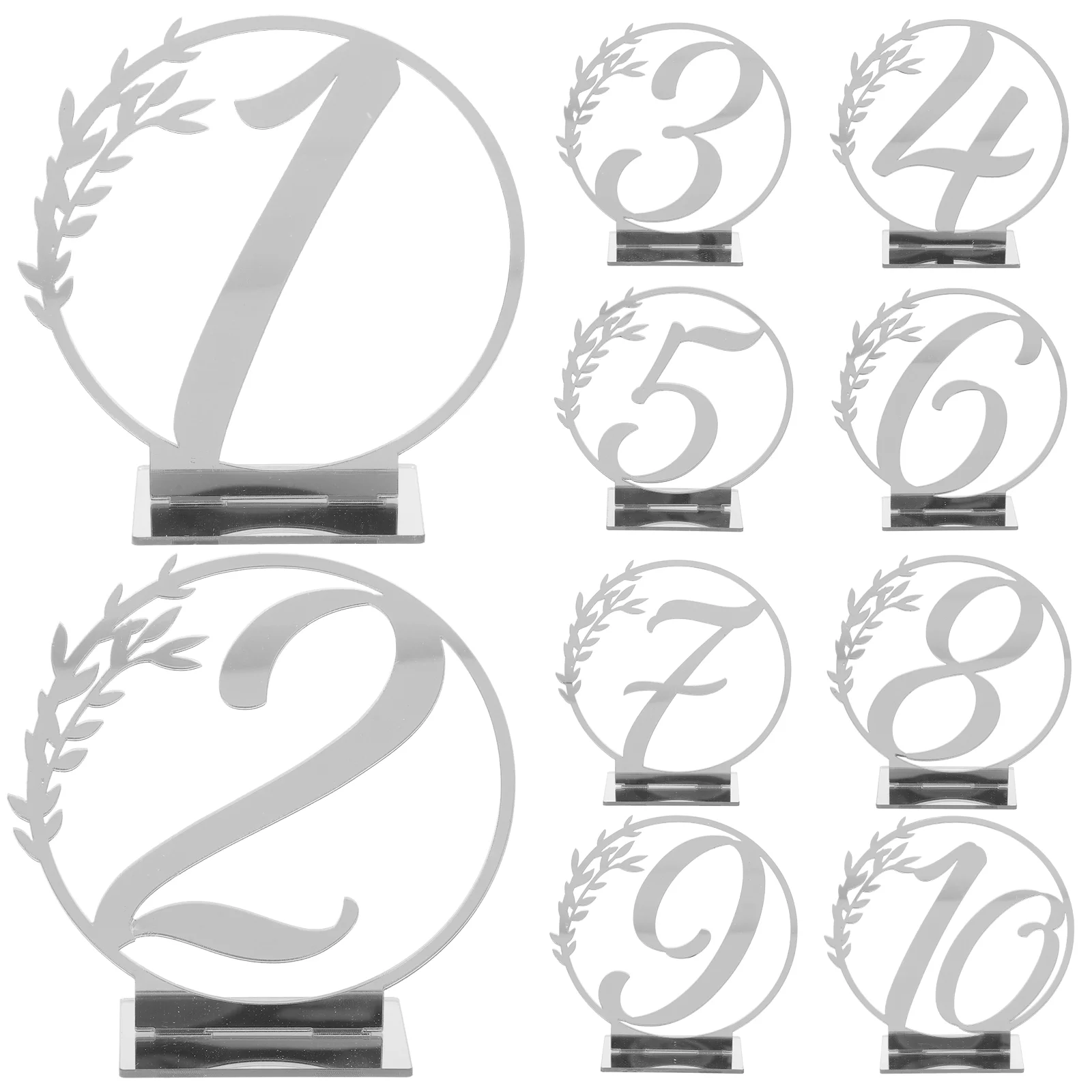 10 Pcs Wedding Table Number Plate Decor Decorative Reserved Sign Banquet Holders Household Desk Dining Room
10 Pcs Wedding Table Number Plate Decor Decorative Reserved Sign Banquet Holders Household Desk Dining Room