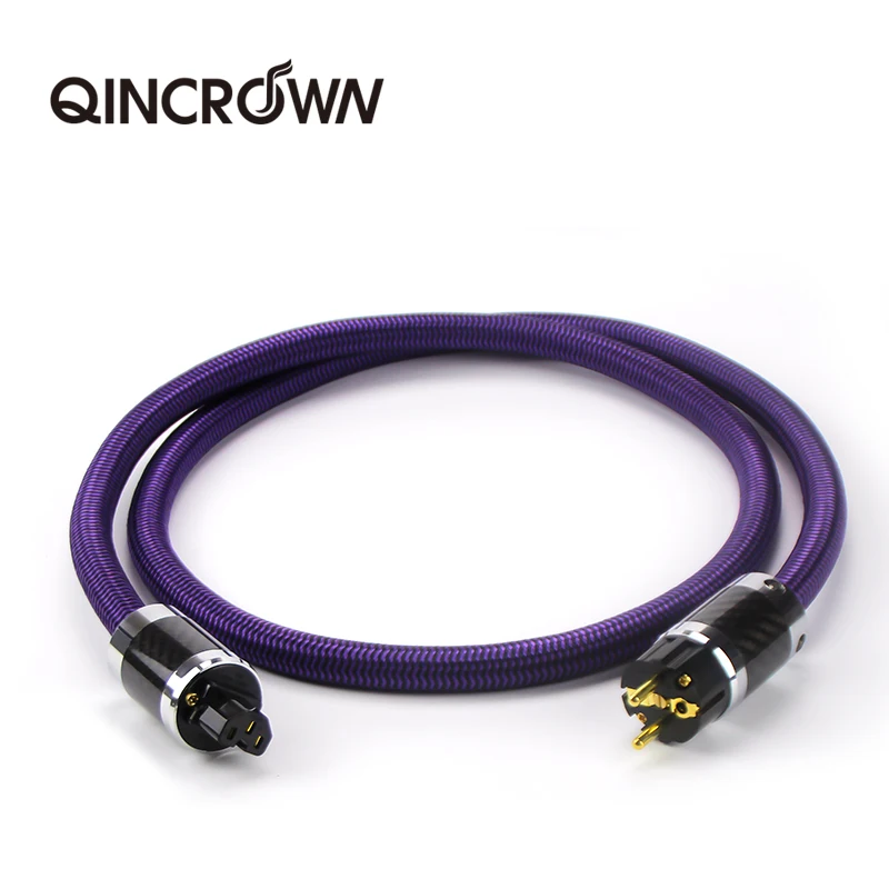 QINCROWN Hi-end XLO Limited Edition USA AC Power Cable HiFi Audio Amplifier EU Power Cord
QINCROWN Hi-end XLO Limited Edition USA AC Power Cable HiFi Audio Amplifier EU Power Cord
