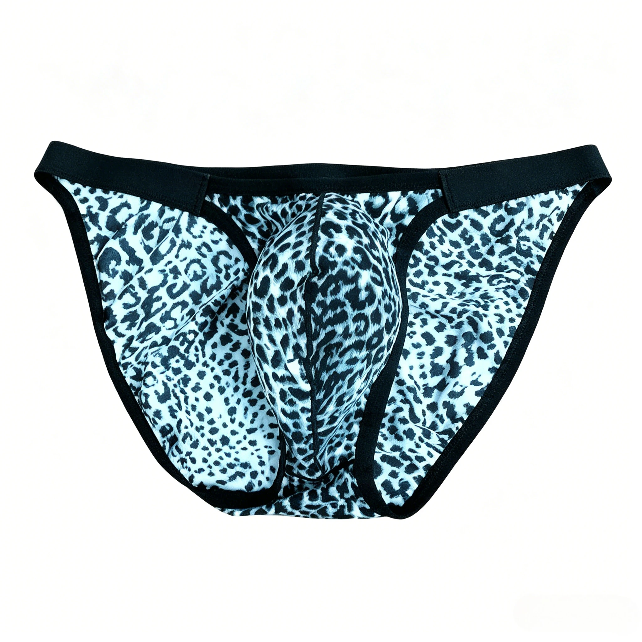 Men's Leopard Print Low-rise Briefs, Sexy Breathable Ultra-thin Underwear
Men's Leopard Print Low-rise Briefs, Sexy Breathable Ultra-thin Underwear