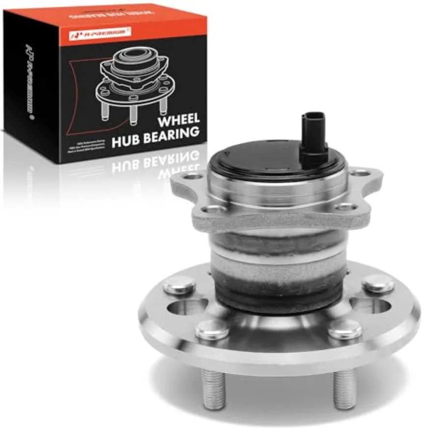 Rear Left Wheel Bearing and Hub Assembly with ABS and 5-Lug Compatible with Toyota Camry 2002-2011 Highlander 2001-2003 Avalon
Rear Left Wheel Bearing and Hub Assembly with ABS and 5-Lug Compatible with Toyota Camry 2002-2011 Highlander 2001-2003 Avalon