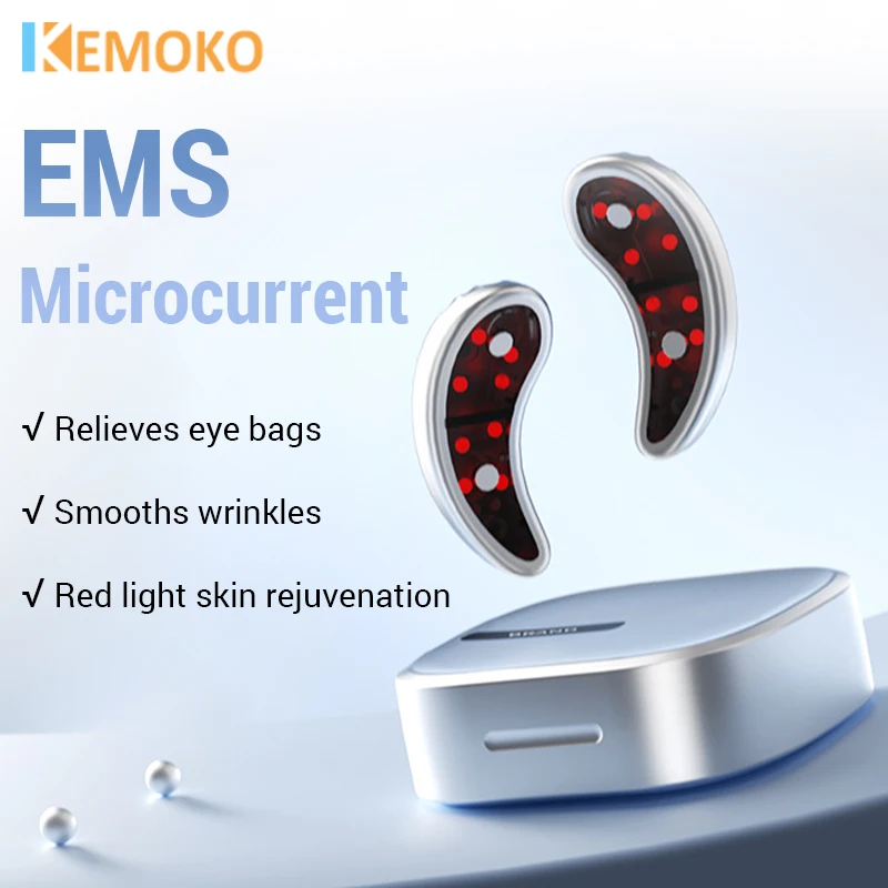 Led Red Light Eye Care Therapy EMS Pulse Micro-current Device Eye Massager To Relieve Fatigue For Treatment Under Eye Wrinkle
Led Red Light Eye Care Therapy EMS Pulse Micro-current Device Eye Massager To Relieve Fatigue For Treatment Under Eye Wrinkle