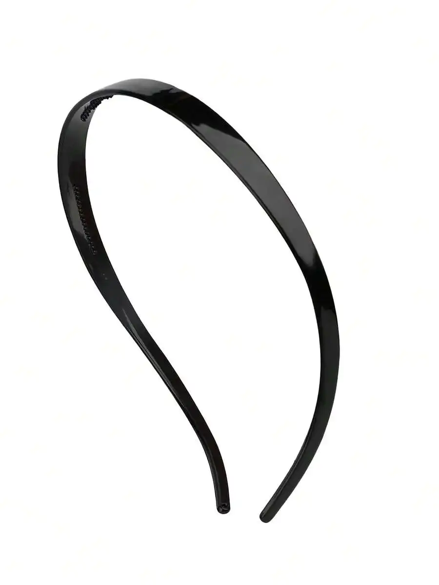Glossy Black Elastic Headband Non-Slip Hair Hoop For Women Daily Travel Makeup Use
Glossy Black Elastic Headband Non-Slip Hair Hoop For Women Daily Travel Makeup Use
