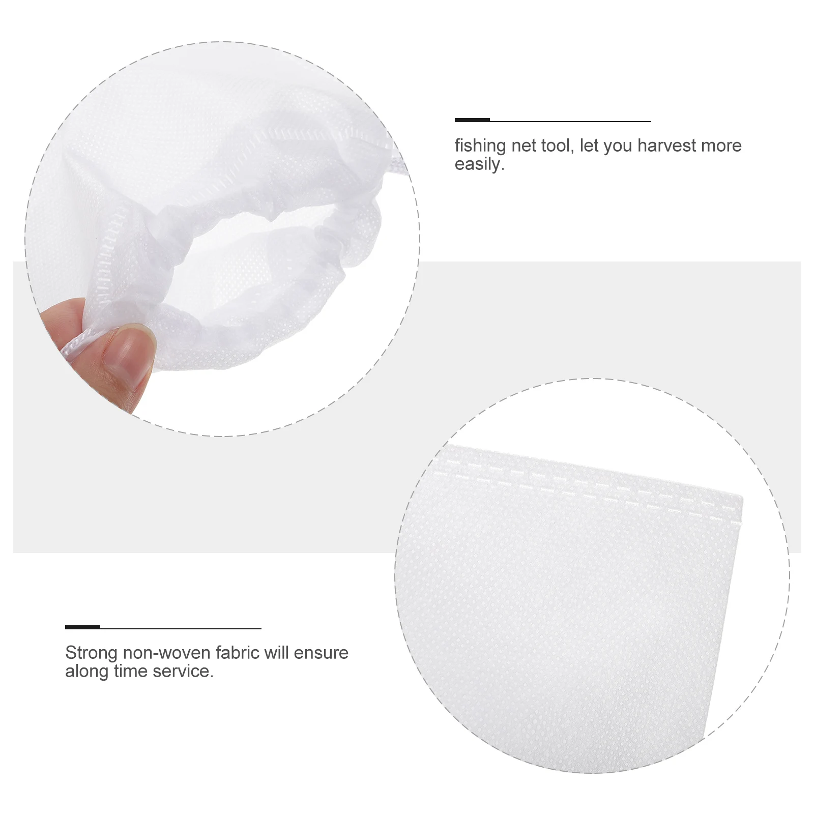 Fishing Net Bag Bait Net Bag Non-woven Fabric Net Bag Draw String Mesh Sack Bait Storage Bag
Fishing Net Bag Bait Net Bag Non-woven Fabric Net Bag Draw String Mesh Sack Bait Storage Bag