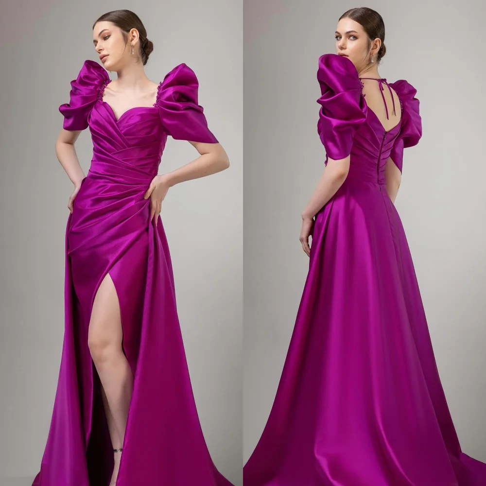 Matching Simple Satin Pleat Draped Ruched Beading A-line V-neck Long Dresses Evening Dresses Sizes Available High Quality Simple
Matching Simple Satin Pleat Draped Ruched Beading A-line V-neck Long Dresses Evening Dresses Sizes Available High Quality Simple