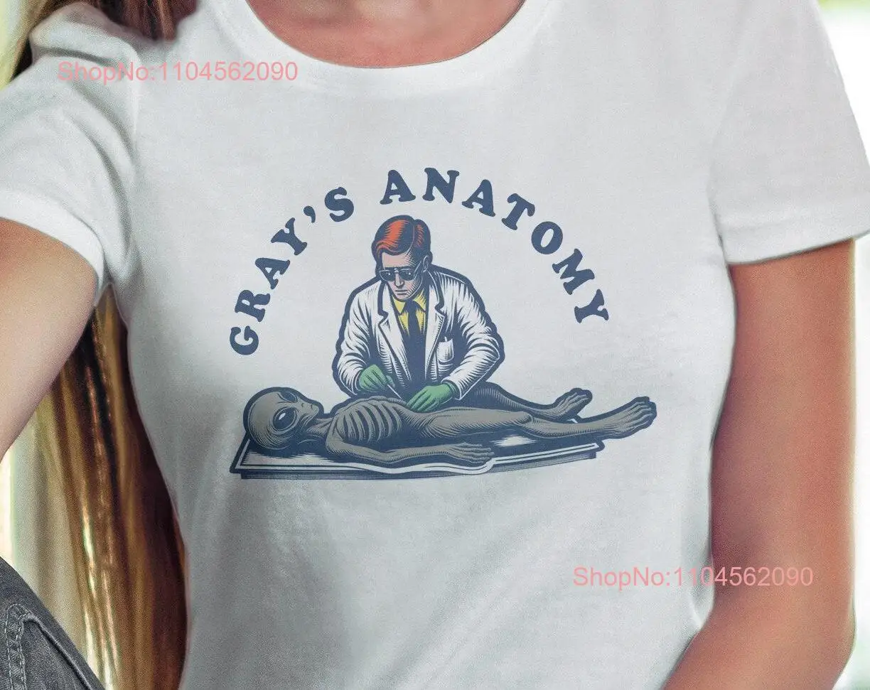Футболка Grey's Anatomy Alien Autopsy Roswell, забавный каламбур НЛО с длинными или короткими рукавами
Футболка Grey's Anatomy Alien Autopsy Roswell, забавный каламбур НЛО с длинными или короткими рукавами