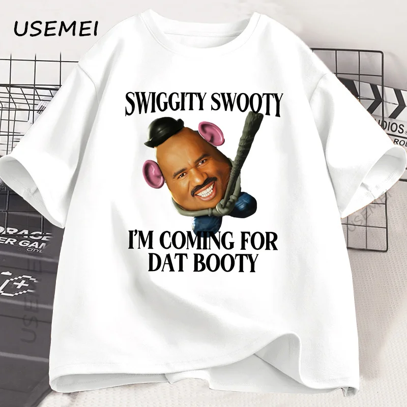 Swiggity Swooty Potatohead Parody T-Shirt Unhinged Funny Weird Tshirt Harajuku O-Neck Tops Oversize Vintage Man Cotton T-Shirts
Swiggity Swooty Potatohead Parody T-Shirt Unhinged Funny Weird Tshirt Harajuku O-Neck Tops Oversize Vintage Man Cotton T-Shirts